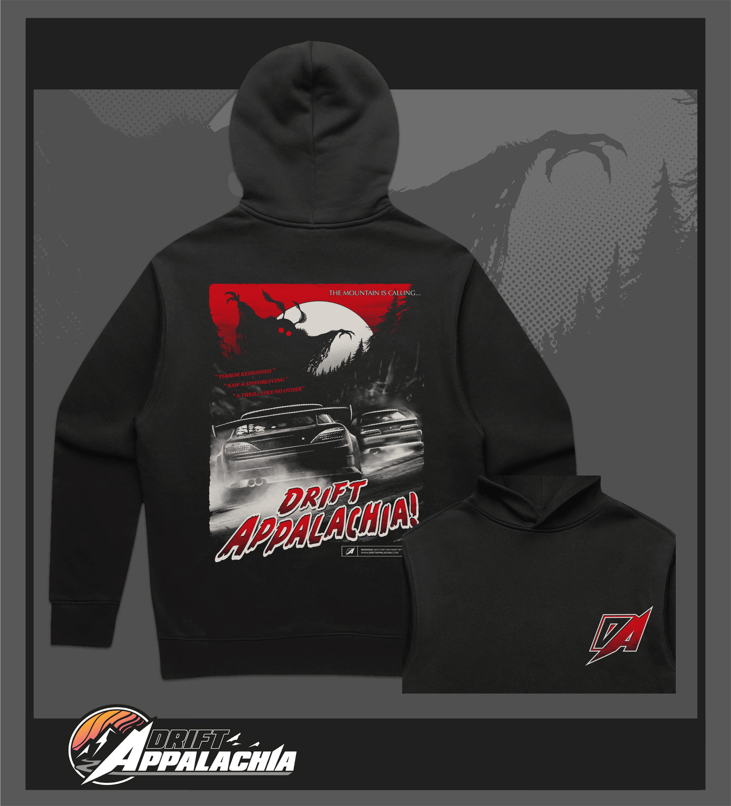 Drift Appalachia Mothman Hoodie