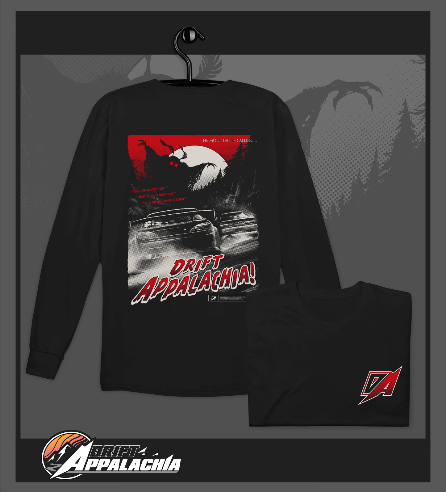 Drift Appalachia Mothman Longsleeve