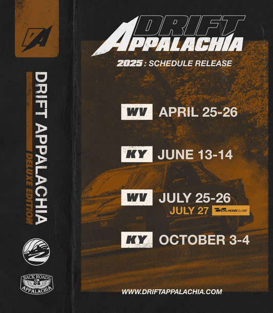 Drift Appalachia 2025 Schedule