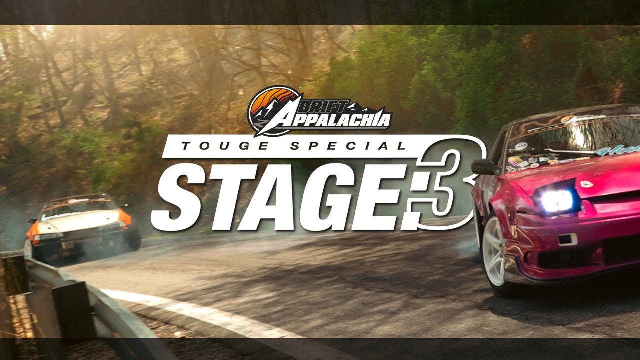 Load video: Drift Appalachia Special Stage 3, This is Drift Appalachia, American Touge